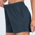  High Waisted Running Shorts Women Comfy Elastic Athletic Sweat Shorts Baggy Gym Workout Lounge Shorts with Pockets